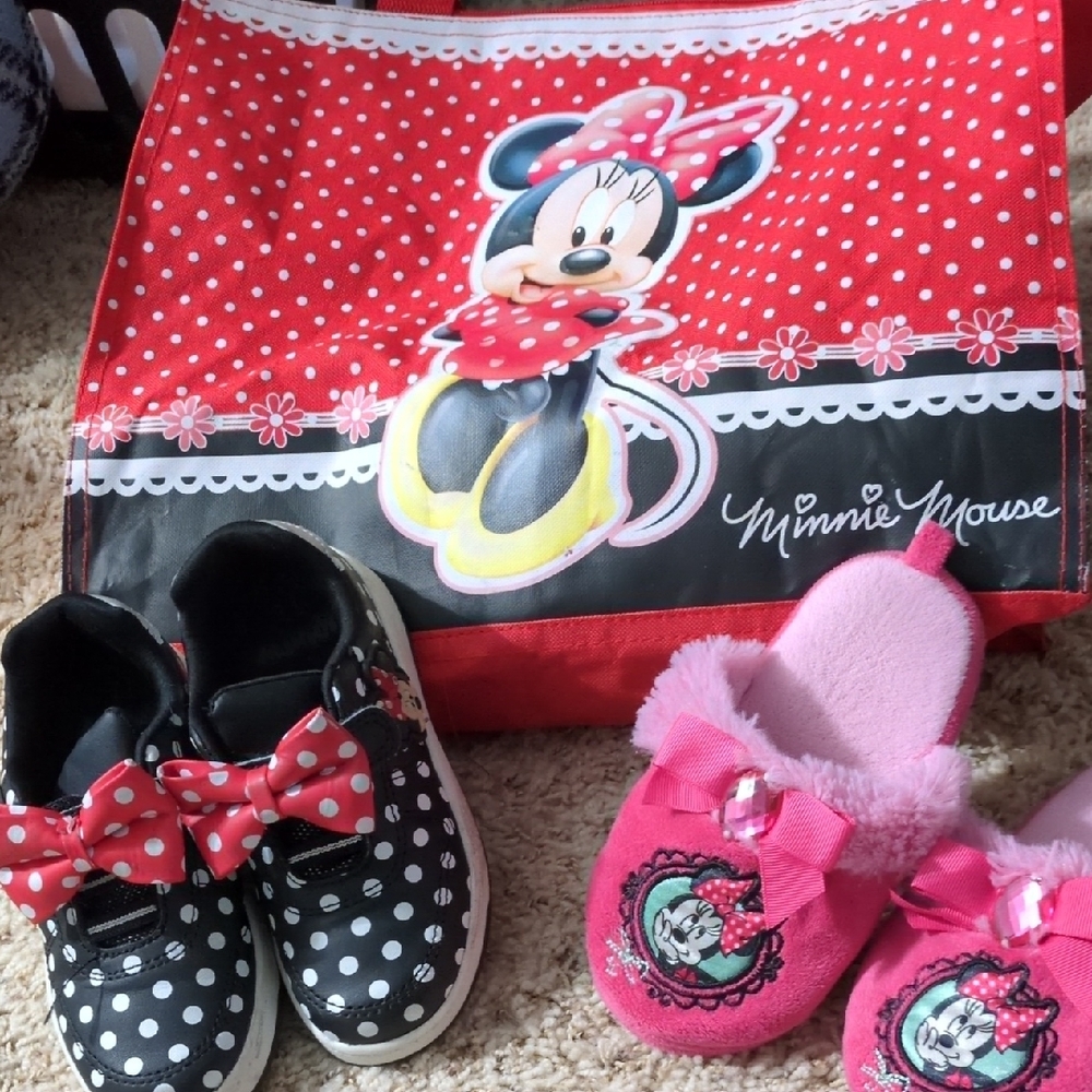 Disney Shoe And Bag Bundle
